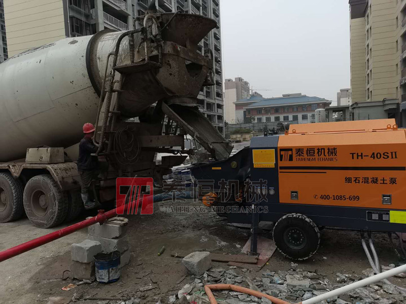 山东菏泽某小区地坪施工